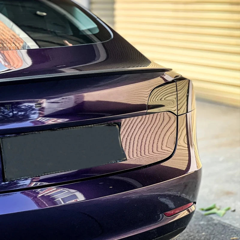 PET 30/50CM Midnight Purple Color Changing Film Vinyl Wrap Sticker Motorcycle Self-adhesive Car Accessories For X/X5/X6/X7/M8