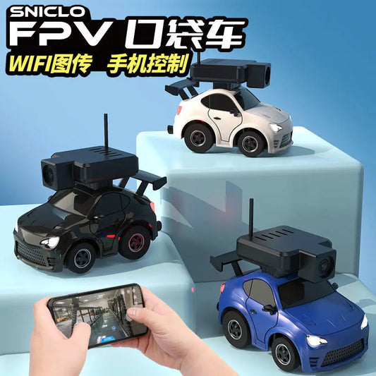 2024 New Immersive Wireless Fpv Racing Sisilok Wifi First Visual Remote Control Car Boy Mini Remote Control Car Christmas Gift