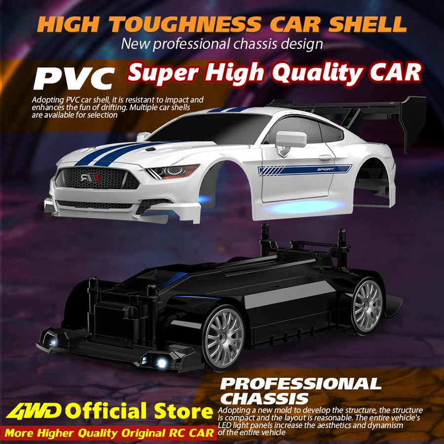 The1Whipstore - 4WD RC Drift Car Remote Control GTRPRO AE86PRO Model 4x4 with Racing RTR Radio Perfect Gift For Adults & Kids 🏎️💨