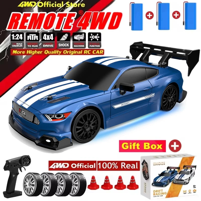 The1Whipstore - 4WD RC Drift Car Remote Control GTRPRO AE86PRO Model 4x4 with Racing RTR Radio Perfect Gift For Adults & Kids 🏎️💨