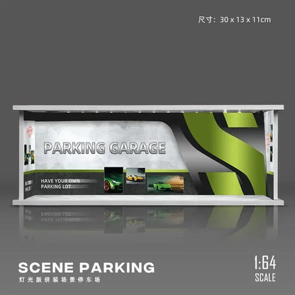 The1Whipstore - Mini Car Garage Display Perfect For Hotwheels & Car Collections, Parking Lot Scene 1.0 Released!