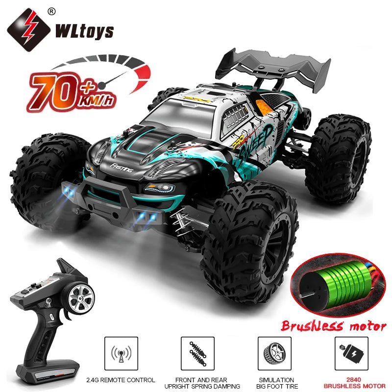 The1Whipstore - The 4WD Remote Control High Speed Monster 4x4 Drift Truck for Adults & Teens (144001 70KM/H) 🏎️💨