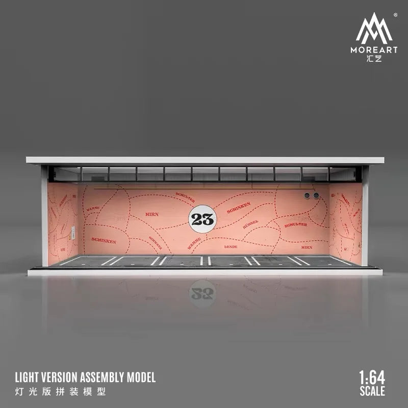 The1Whipstore - Mini Car Garage Display Perfect For Hotwheels & Car Collections, Parking Lot Scene 2.0 Released!