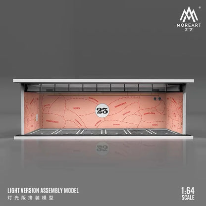 The1Whipstore - Mini Car Garage Display Perfect For Hotwheels & Car Collections, Parking Lot Scene 2.0 Released!