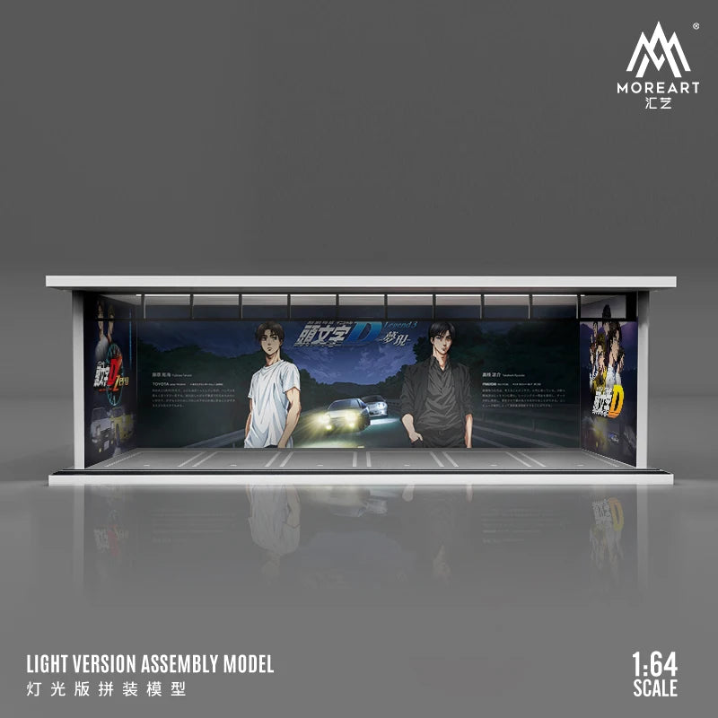 The1Whipstore - Mini Car Garage Display Perfect For Hotwheels & Car Collections, Parking Lot Scene 2.0 Released!