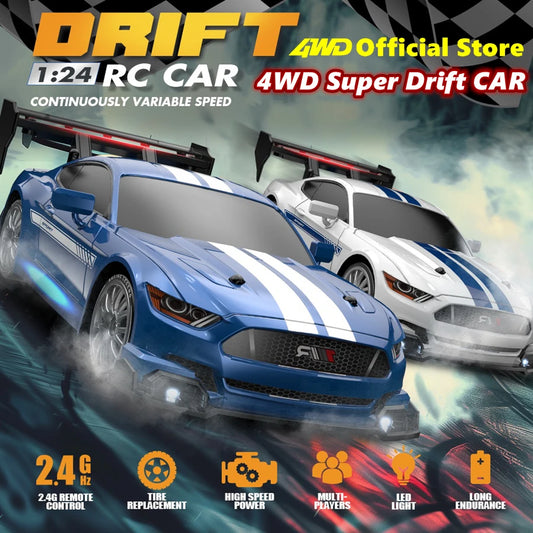 The1Whipstore - 4WD RC Drift Car Remote Control GTRPRO AE86PRO Model 4x4 with Racing RTR Radio Perfect Gift For Adults & Kids 🏎️💨