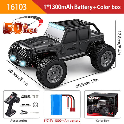 The1Whipstore - The 4WD Remote Control High Speed Monster 4x4 Drift Truck for Adults & Teens (144001 70KM/H) 🏎️💨