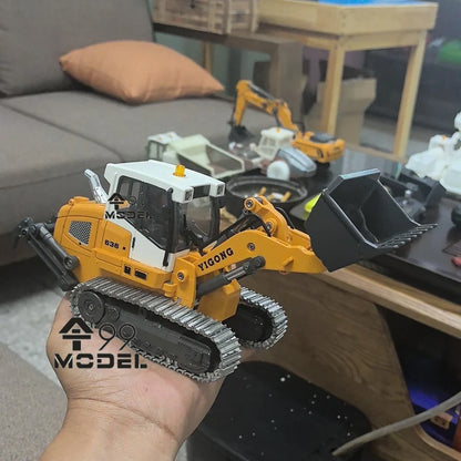 636 RC Loader 1/50 Mini Remote Control Loader Simulation Electric Model Engineering Desktop Remote Control Car Model Toy Gift