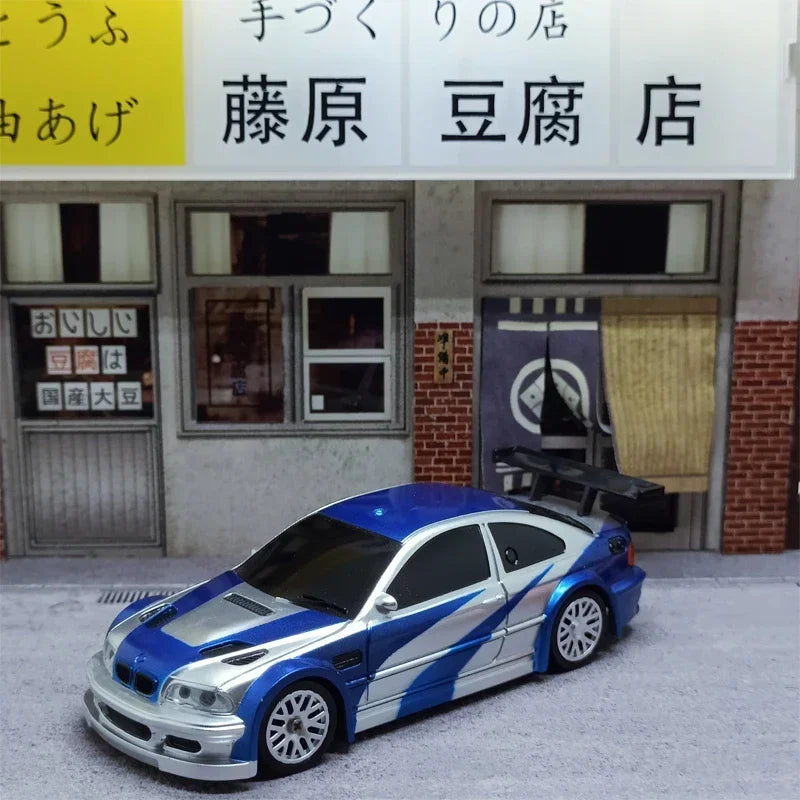 The1Whipstore - The Mini RC Drift Car High Speed, 1/43 Remote Control Four Wheel Drive Remote Controlled 2.4G
