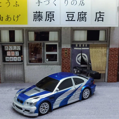 The1Whipstore - The Mini RC Drift Car High Speed, 1/43 Remote Control Four Wheel Drive Remote Controlled 2.4G