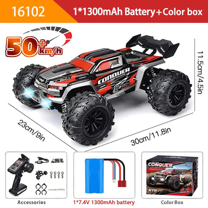 The1Whipstore - The 4WD Remote Control High Speed Monster 4x4 Drift Truck for Adults & Teens (144001 70KM/H) 🏎️💨