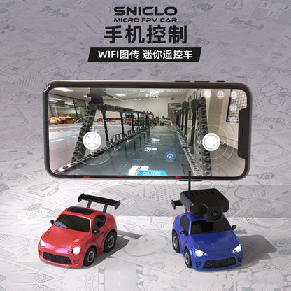 2024 New Immersive Wireless Fpv Racing Sisilok Wifi First Visual Remote Control Car Boy Mini Remote Control Car Christmas Gift