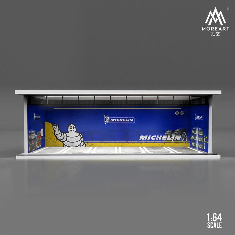 The1Whipstore - Mini Car Garage Display Perfect For Hotwheels & Car Collections, Parking Lot Scene 2.0 Released!
