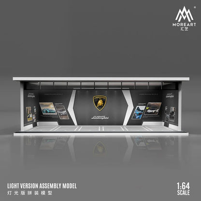 The1Whipstore - Mini Car Garage Display Perfect For Hotwheels & Car Collections, Parking Lot Scene 2.0 Released!