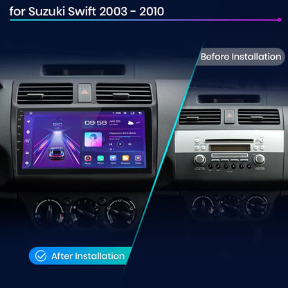 Junsun V1pro AI Voice 2 din Android Auto Radio For Suzuki Swift 2003 - 2010 Carplay 4G Car Multimedia GPS 2din autoradio