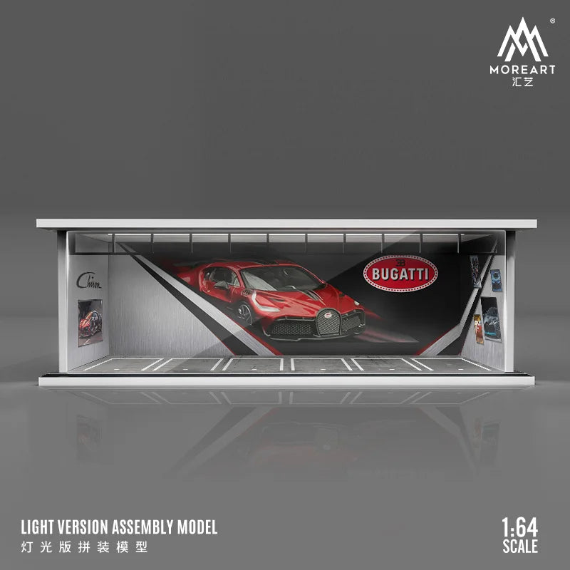 The1Whipstore - Mini Car Garage Display Perfect For Hotwheels & Car Collections, Parking Lot Scene 2.0 Released!