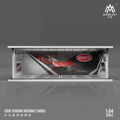 The1Whipstore - Mini Car Garage Display Perfect For Hotwheels & Car Collections, Parking Lot Scene 2.0 Released!