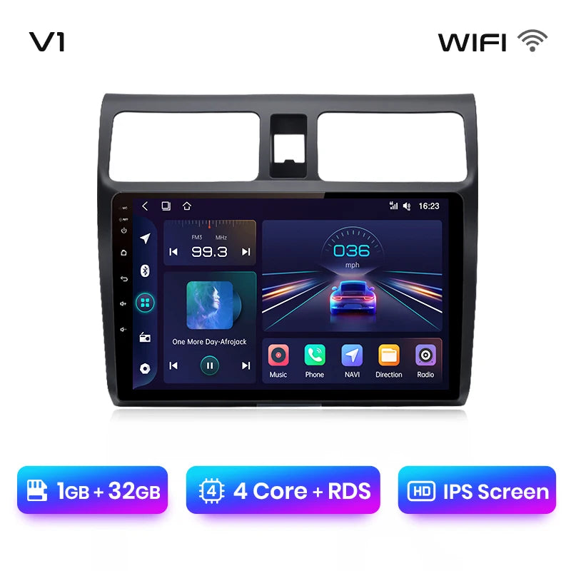 Junsun V1pro AI Voice 2 din Android Auto Radio For Suzuki Swift 2003 - 2010 Carplay 4G Car Multimedia GPS 2din autoradio