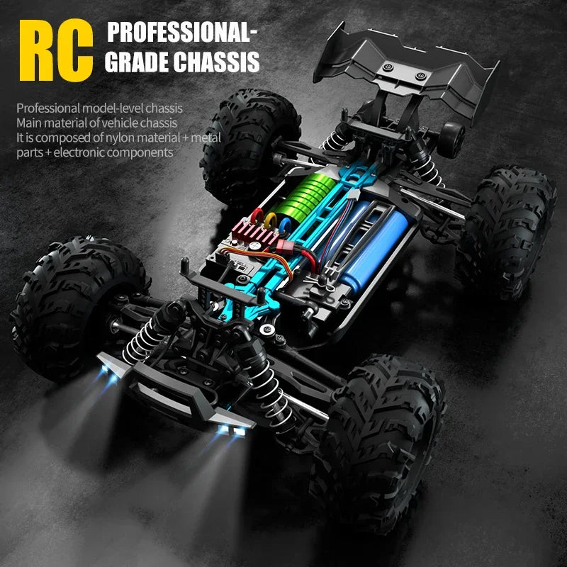 The1Whipstore - The 4WD Remote Control High Speed Monster 4x4 Drift Truck for Adults & Teens (144001 70KM/H) 🏎️💨