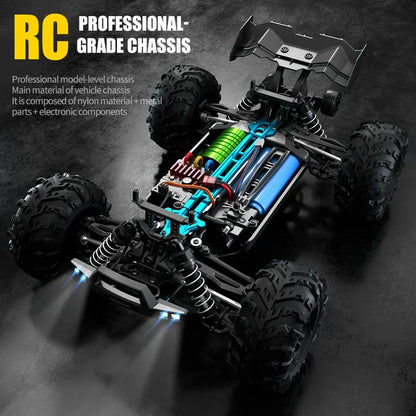 The1Whipstore - The 4WD Remote Control High Speed Monster 4x4 Drift Truck for Adults & Teens (144001 70KM/H) 🏎️💨
