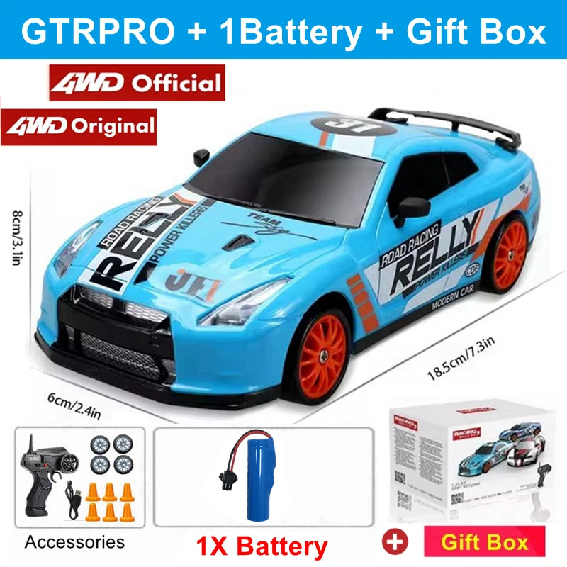 The1Whipstore - 4WD RC Drift Car Remote Control GTRPRO AE86PRO Model 4x4 with Racing RTR Radio Perfect Gift For Adults & Kids 🏎️💨