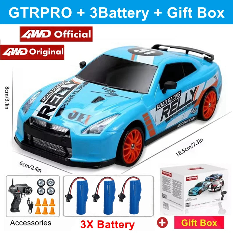 The1Whipstore - 4WD RC Drift Car Remote Control GTRPRO AE86PRO Model 4x4 with Racing RTR Radio Perfect Gift For Adults & Kids 🏎️💨