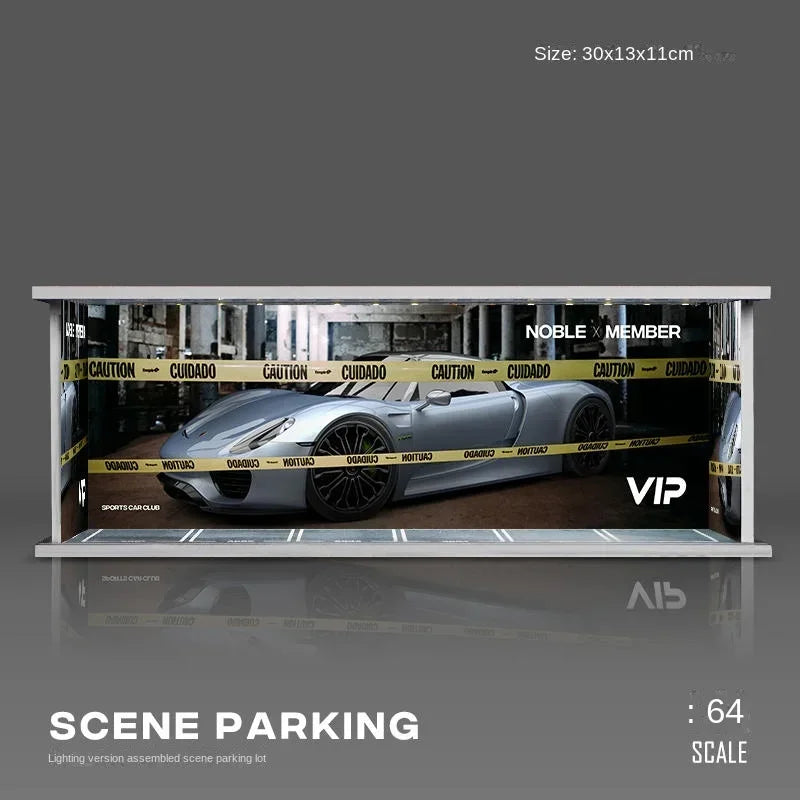The1Whipstore - Mini Car Garage Display Perfect For Hotwheels & Car Collections, Parking Lot Scene 1.0 Released!