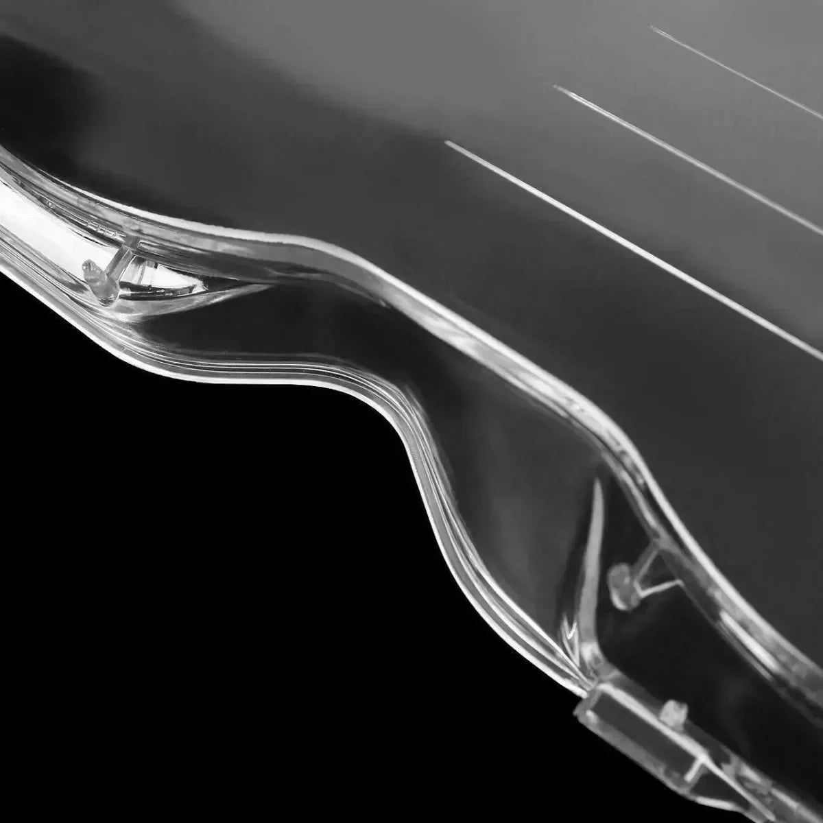 Car Headlight Light Lens Covers for BMW 3 Series E46 318i 320i 325i  4 Doors Sedan 2002-2005 headlight lamp cover