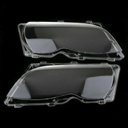 Car Headlight Light Lens Covers for BMW 3 Series E46 318i 320i 325i  4 Doors Sedan 2002-2005 headlight lamp cover