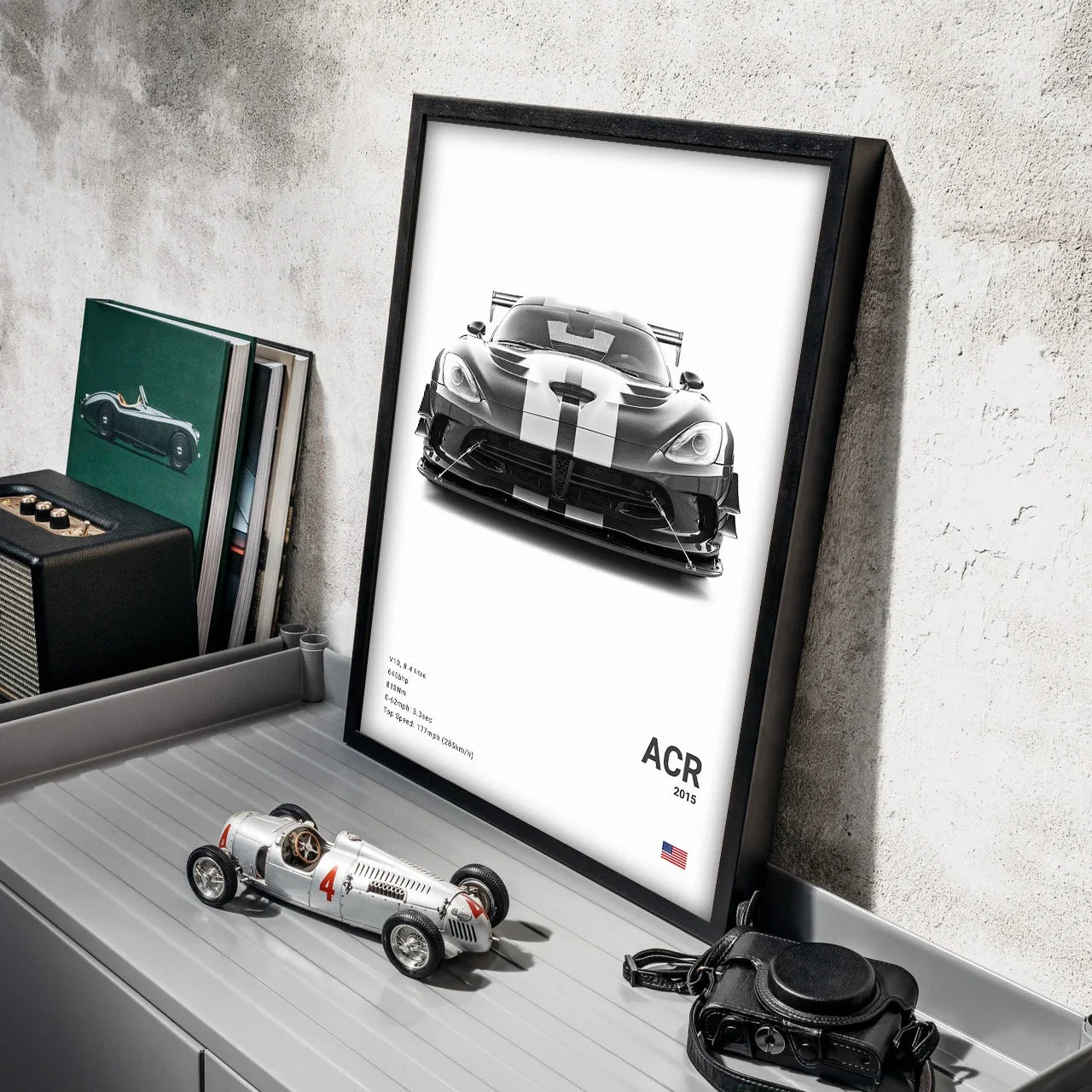 German Luxury Cars Photography Poster – Audi RS3, R8, GTR, C8 Supercar & SUV Canvas Wall Art for Home & Office Decor