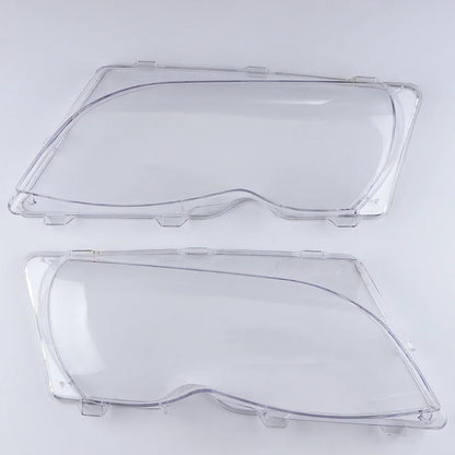 Car Headlight Light Lens Covers for BMW 3 Series E46 318i 320i 325i  4 Doors Sedan 2002-2005 headlight lamp cover