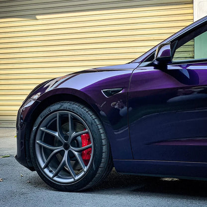 PET 30/50CM Midnight Purple Color Changing Film Vinyl Wrap Sticker Motorcycle Self-adhesive Car Accessories For X/X5/X6/X7/M8