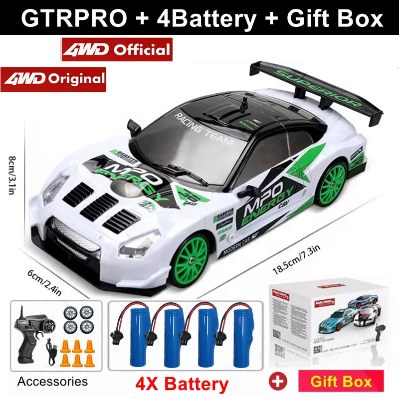 The1Whipstore - 4WD RC Drift Car Remote Control GTRPRO AE86PRO Model 4x4 with Racing RTR Radio Perfect Gift For Adults & Kids 🏎️💨