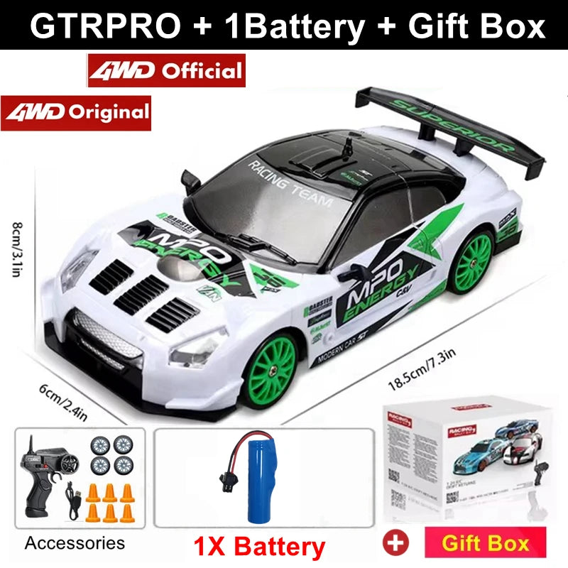 The1Whipstore - 4WD RC Drift Car Remote Control GTRPRO AE86PRO Model 4x4 with Racing RTR Radio Perfect Gift For Adults & Kids 🏎️💨