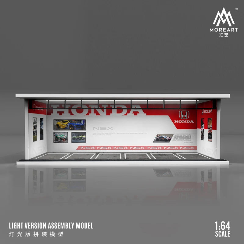 The1Whipstore - Mini Car Garage Display Perfect For Hotwheels & Car Collections, Parking Lot Scene 2.0 Released!