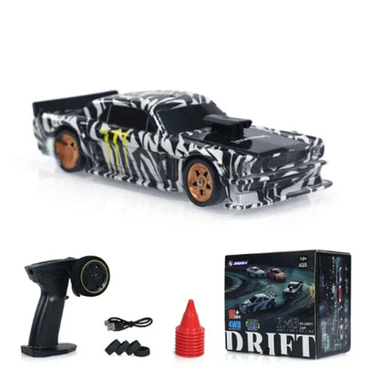 The1Whipstore - The Mini RC Drift Car High Speed, 1/43 Remote Control Four Wheel Drive Remote Controlled 2.4G